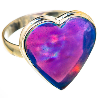 Aura Opal Rings handcrafted by Ana Silver Co - RING103221 - Photo 2
