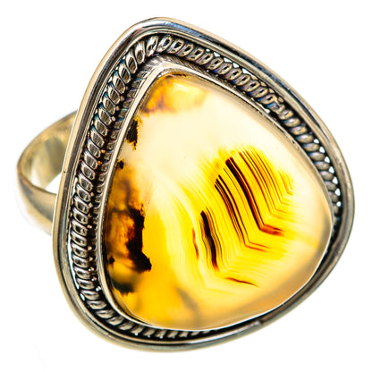 Montana Agate Rings handcrafted by Ana Silver Co - RING103228 - Photo 2