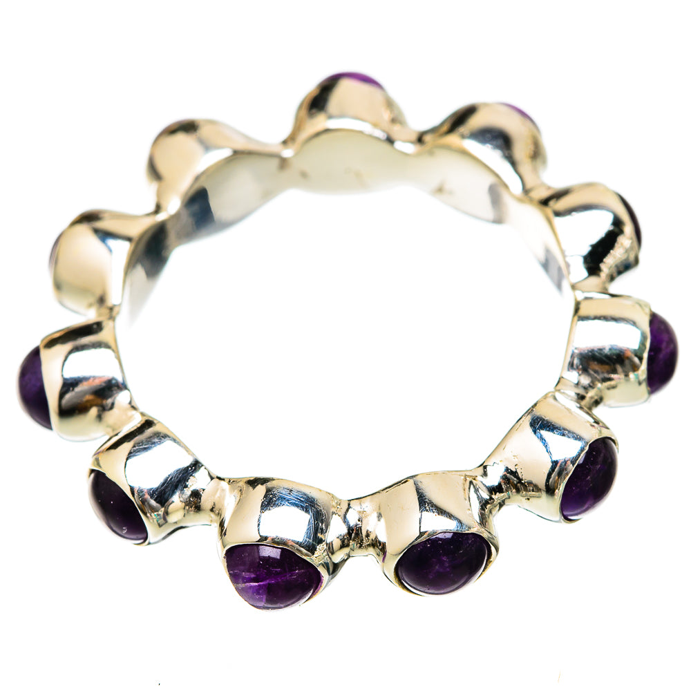 Amethyst Rings handcrafted by Ana Silver Co - RING103235 - Photo 2