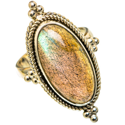 Labradorite Rings handcrafted by Ana Silver Co - RING103249 - Photo 2