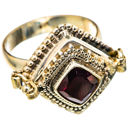 Garnet Rings handcrafted by Ana Silver Co - RING103255