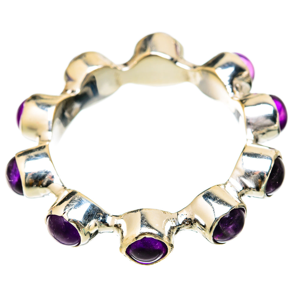 Amethyst Rings handcrafted by Ana Silver Co - RING103257 - Photo 2