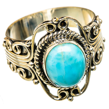 Larimar Rings handcrafted by Ana Silver Co - RING103270 - Photo 2