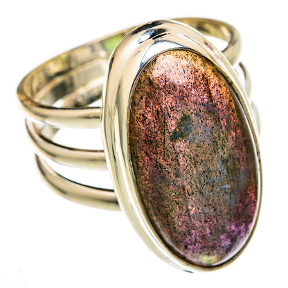 Labradorite Rings handcrafted by Ana Silver Co - RING103271 - Photo 2