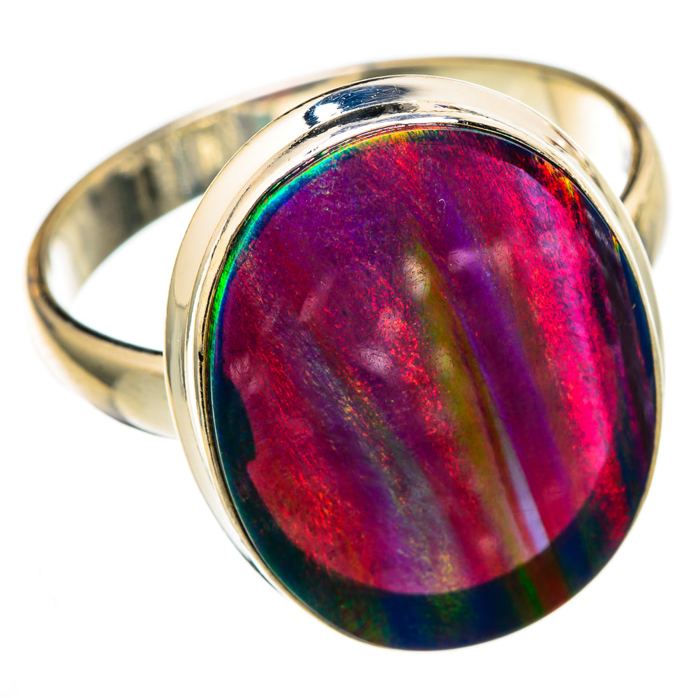 Aura Opal Rings handcrafted by Ana Silver Co - RING103285