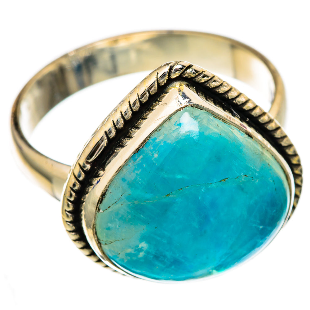 Rainbow Moonstone Rings handcrafted by Ana Silver Co - RING103288