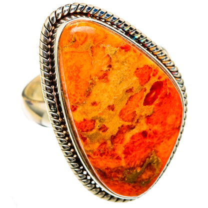 Sponge Coral Rings handcrafted by Ana Silver Co - RING103291