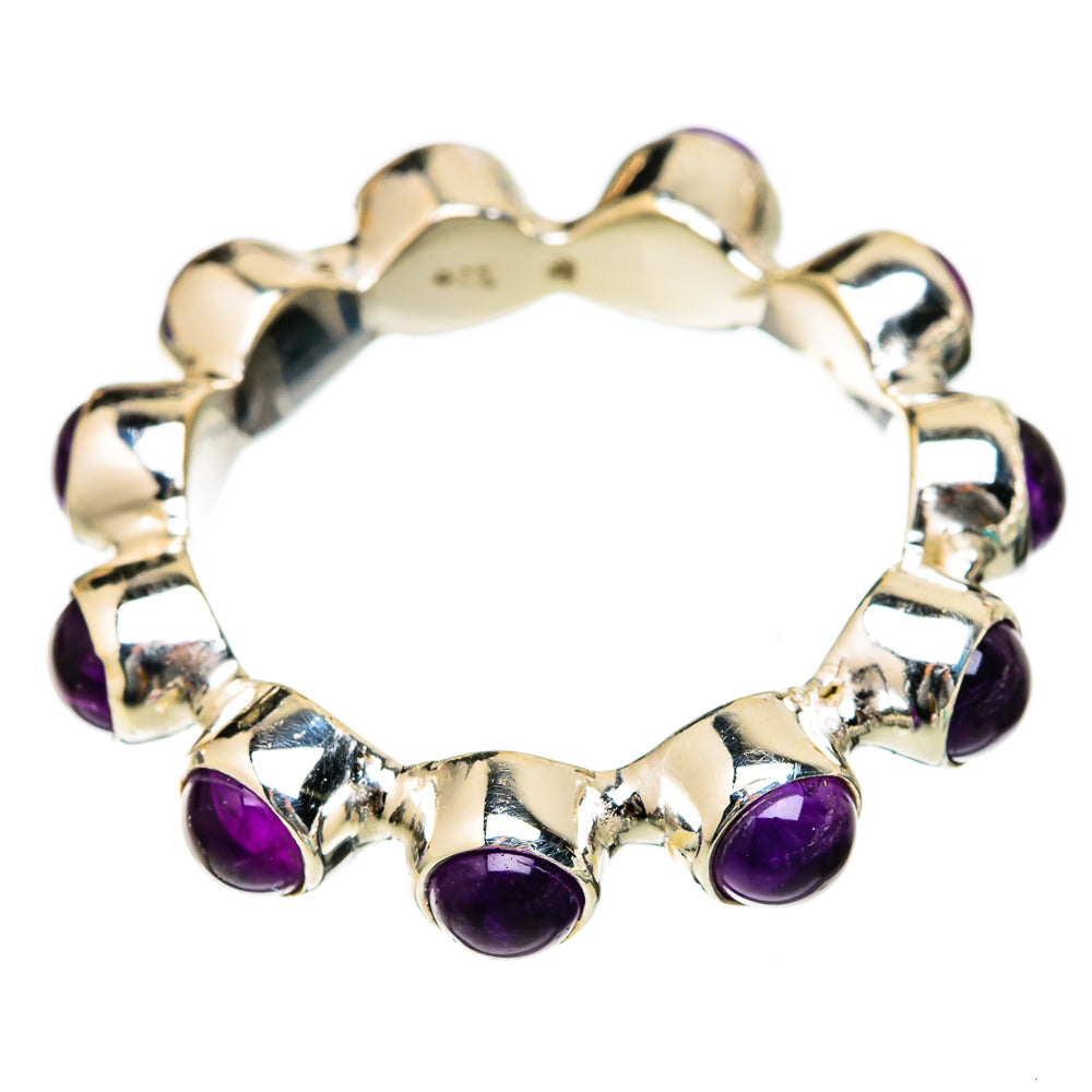 Amethyst Rings handcrafted by Ana Silver Co - RING103297 - Photo 2