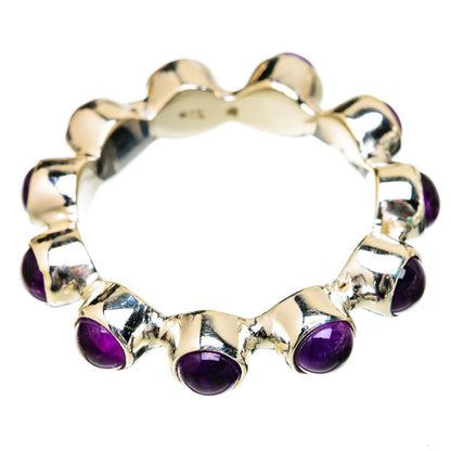 Amethyst Rings handcrafted by Ana Silver Co - RING103297 - Photo 2