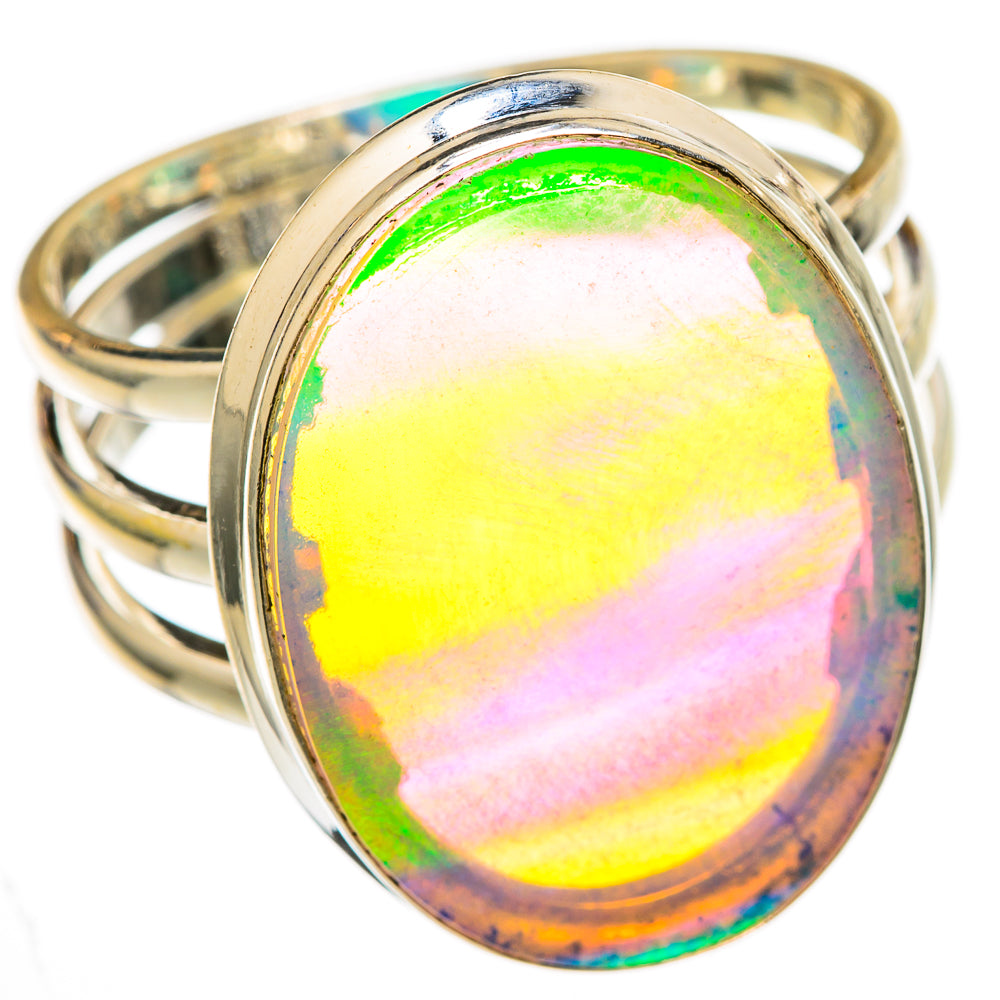 Aura Opal Rings handcrafted by Ana Silver Co - RING103304