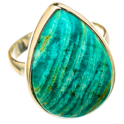Amazonite Rings handcrafted by Ana Silver Co - RING103350 - Photo 2
