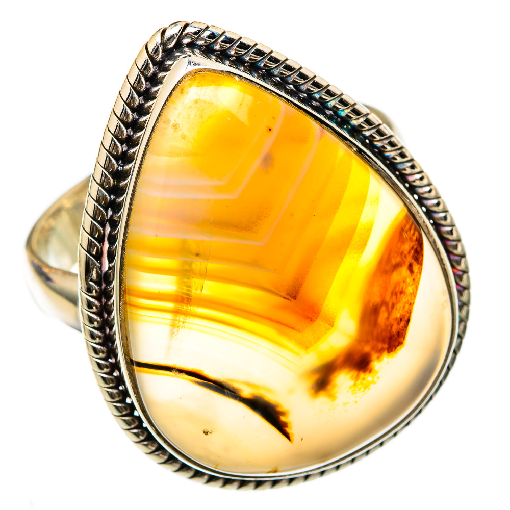 Montana Agate Rings handcrafted by Ana Silver Co - RING103357 - Photo 2