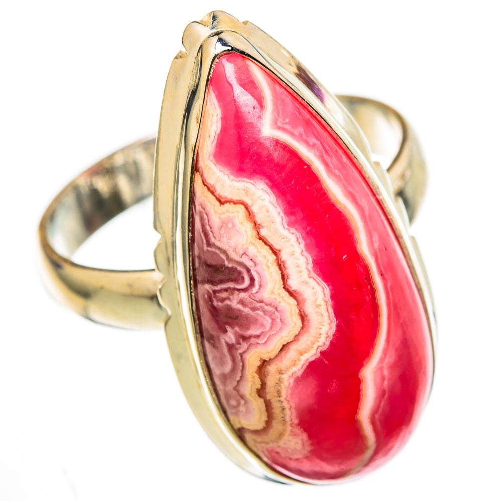 Rhodochrosite Rings handcrafted by Ana Silver Co - RING103358