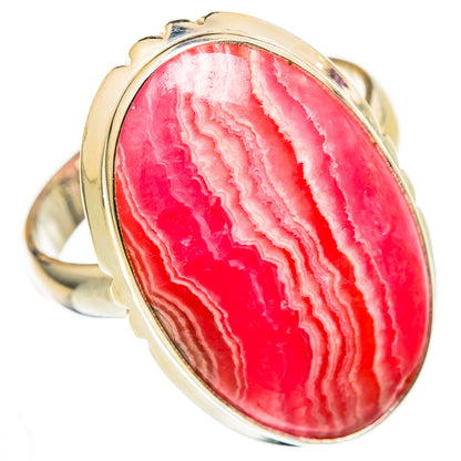 Rhodochrosite Rings handcrafted by Ana Silver Co - RING103361 - Photo 2