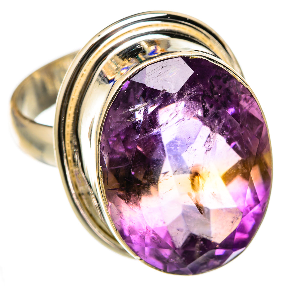 Ametrine Rings handcrafted by Ana Silver Co - RING103363