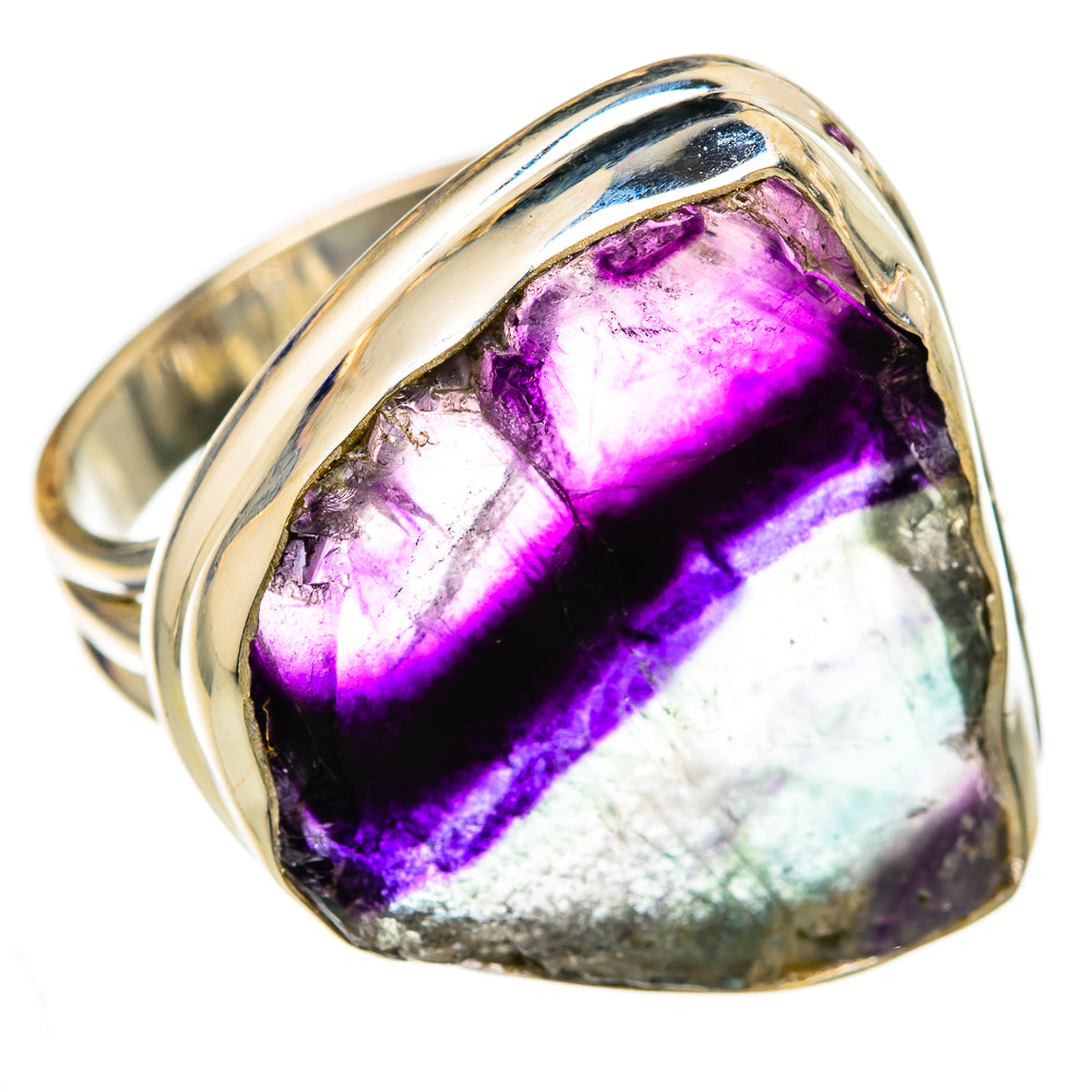 Fluorite Rings handcrafted by Ana Silver Co - RING103369 - Photo 2