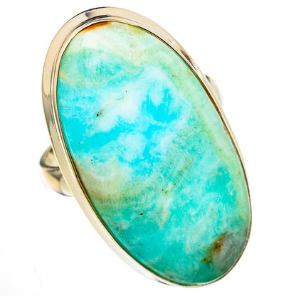 Larimar Rings handcrafted by Ana Silver Co - RING103387