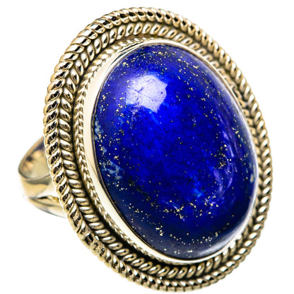 Lapis Lazuli Rings handcrafted by Ana Silver Co - RING103389 - Photo 2