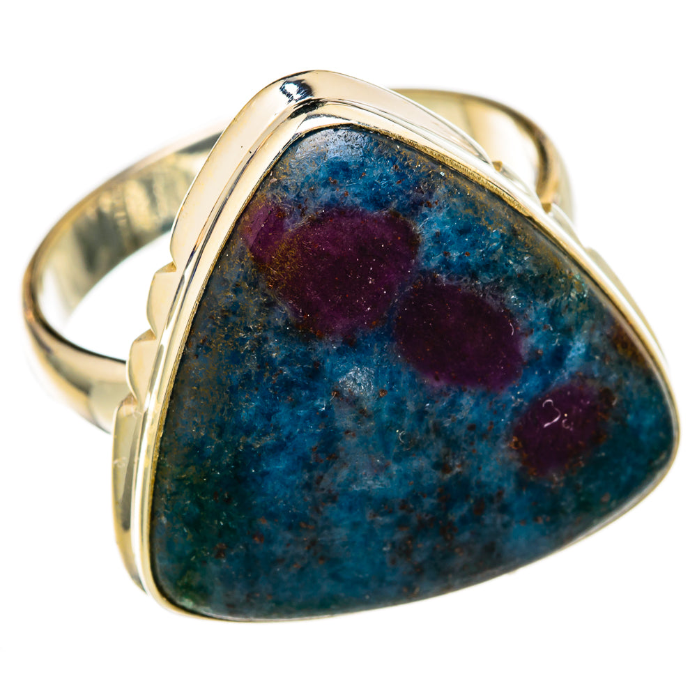 Ruby Fuchsite Rings handcrafted by Ana Silver Co - RING103390 - Photo 2