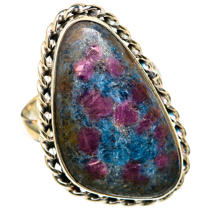 Ruby Fuchsite Rings handcrafted by Ana Silver Co - RING103391
