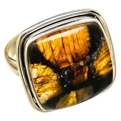 Chiastolite Rings handcrafted by Ana Silver Co - RING103403 - Photo 2