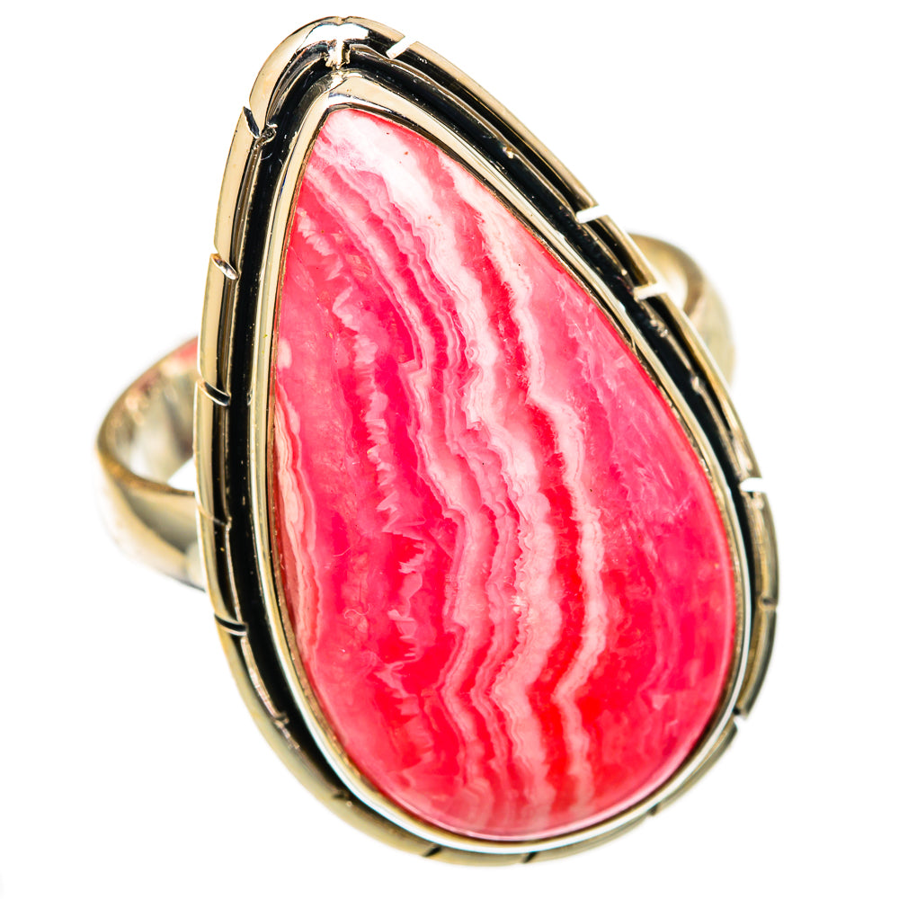 Rhodochrosite Rings handcrafted by Ana Silver Co - RING103409