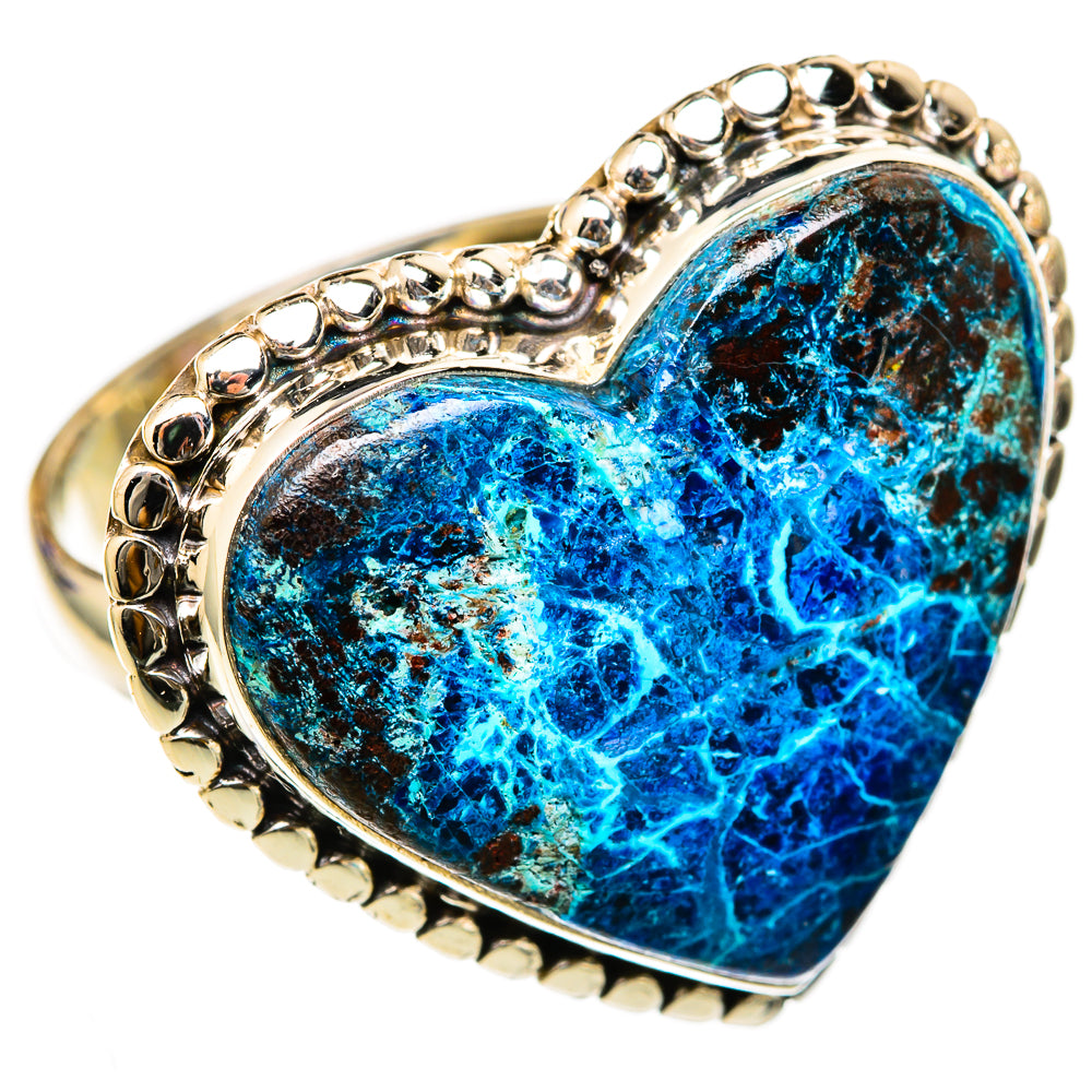 Shattuckite Rings handcrafted by Ana Silver Co - RING103437 - Photo 2