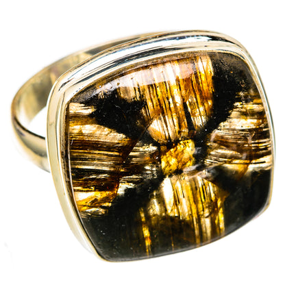 Chiastolite Rings handcrafted by Ana Silver Co - RING103442