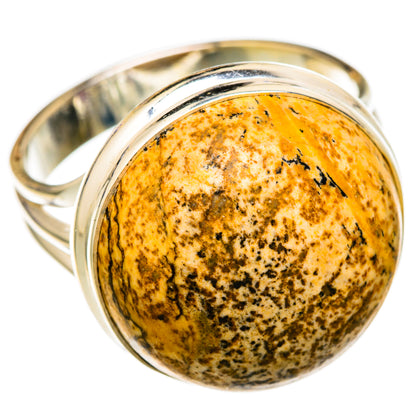 Picture Jasper Rings handcrafted by Ana Silver Co - RING103443 - Photo 2