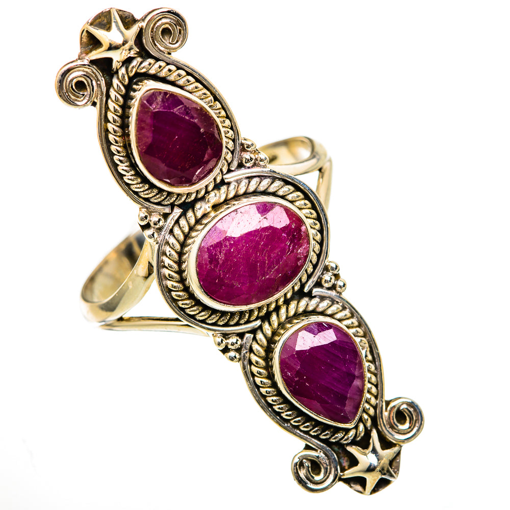 Ruby Rings handcrafted by Ana Silver Co - RING103445