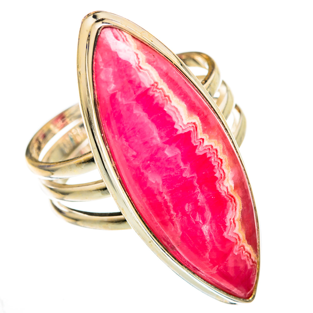 Rhodochrosite Rings handcrafted by Ana Silver Co - RING103447