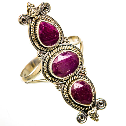 Ruby Rings handcrafted by Ana Silver Co - RING103448