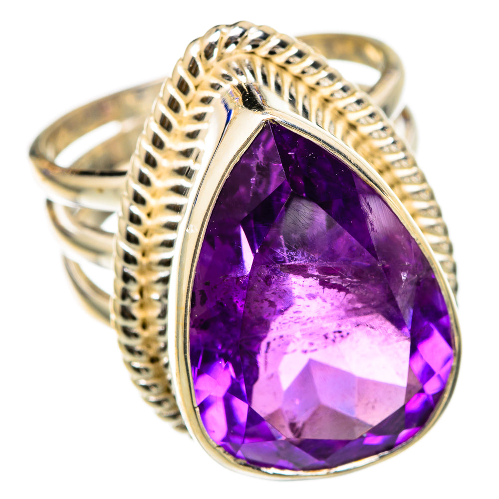Amethyst Rings handcrafted by Ana Silver Co - RING103453