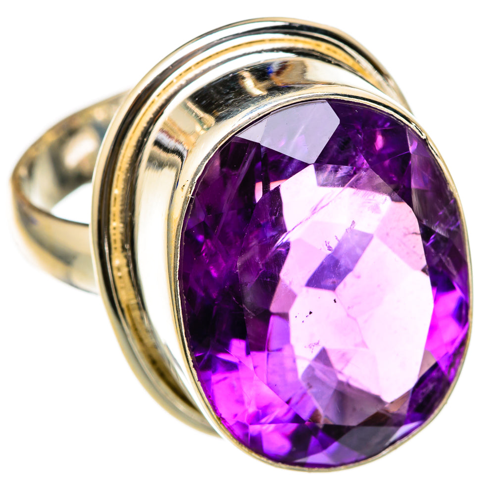 Amethyst Rings handcrafted by Ana Silver Co - RING103455