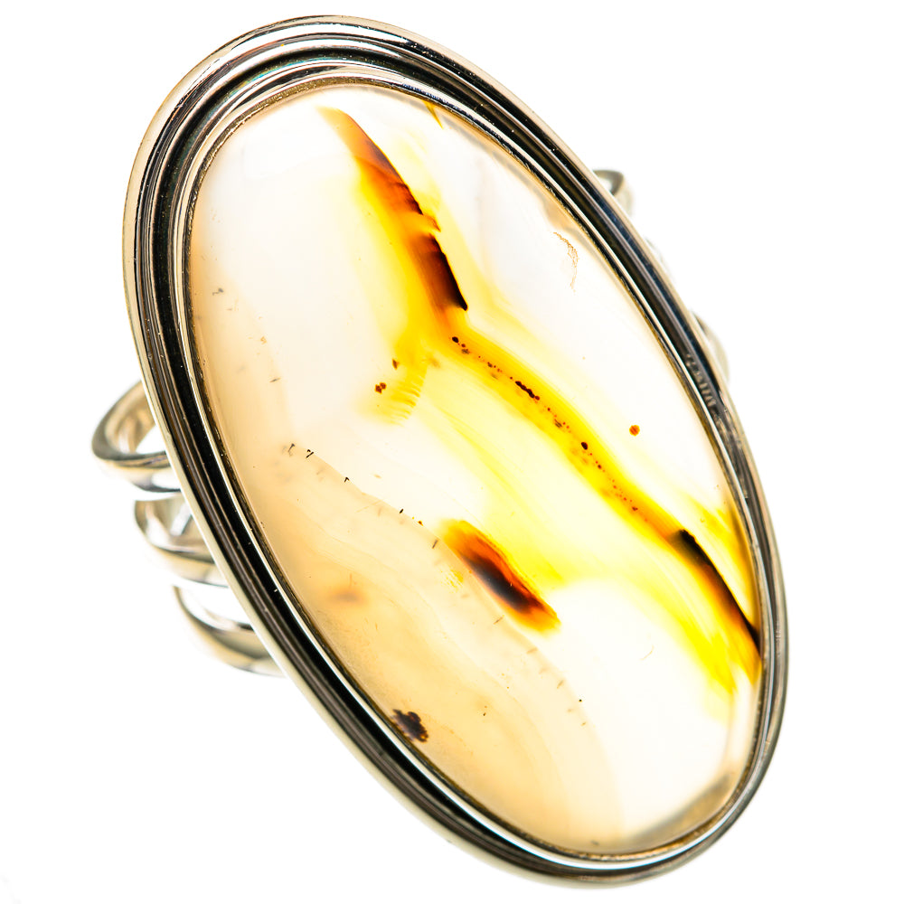 Montana Agate Rings handcrafted by Ana Silver Co - RING103460
