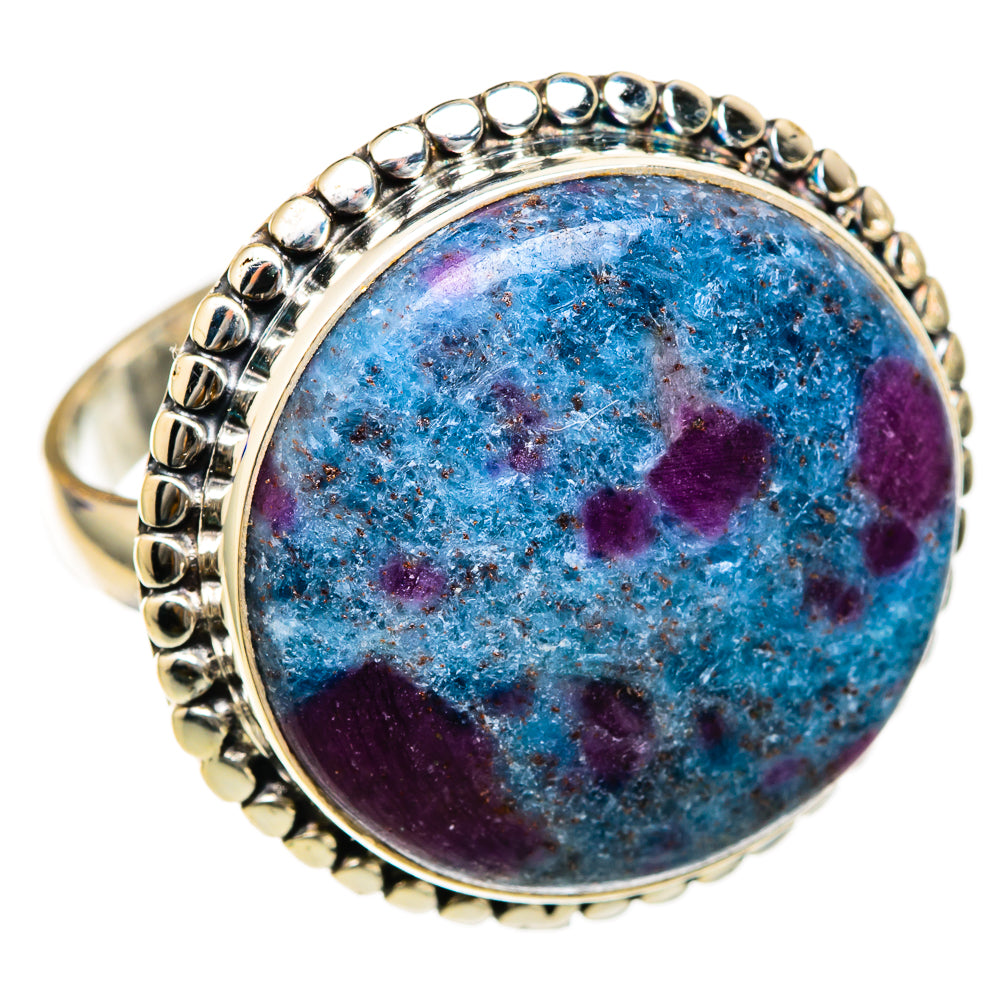 Ruby Fuchsite Rings handcrafted by Ana Silver Co - RING103467 - Photo 2