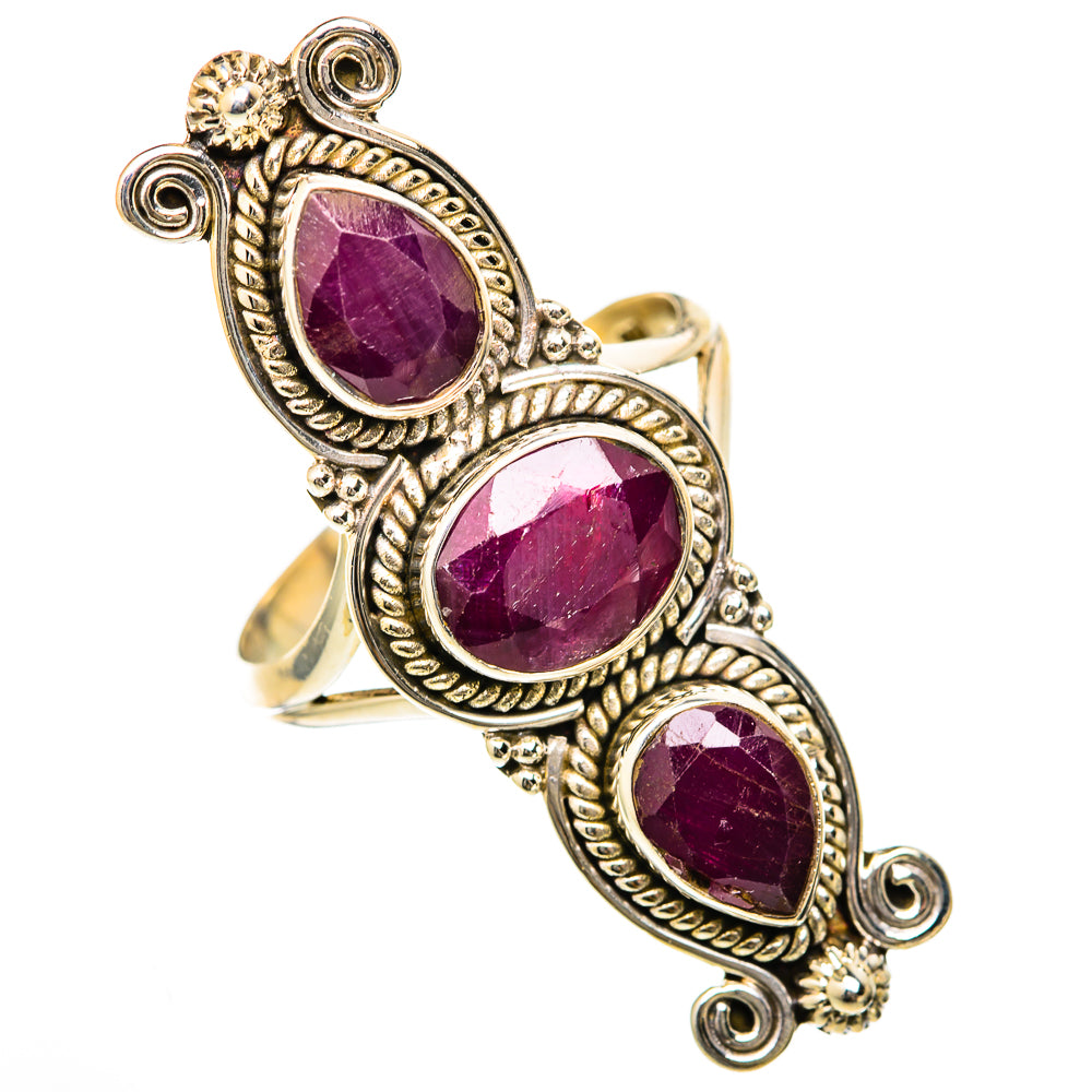 Ruby Rings handcrafted by Ana Silver Co - RING103474