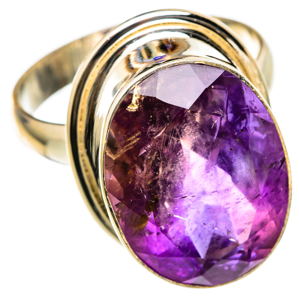 Amethyst Rings handcrafted by Ana Silver Co - RING103477 - Photo 2