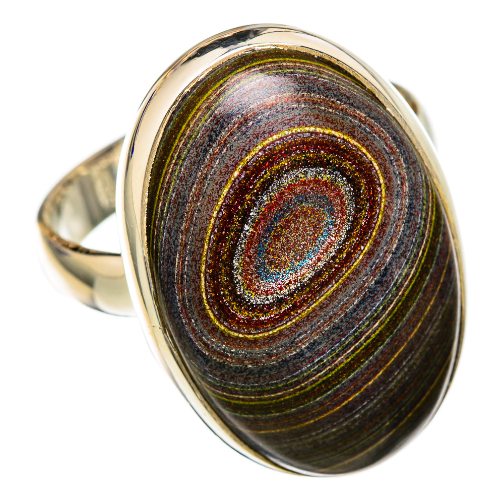 Bullseye Jasper Rings handcrafted by Ana Silver Co - RING103488