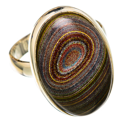 Bullseye Jasper Rings handcrafted by Ana Silver Co - RING103488