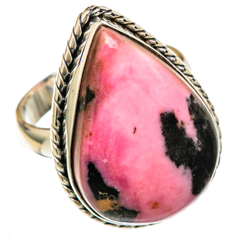 Rhodonite Rings handcrafted by Ana Silver Co - RING103492