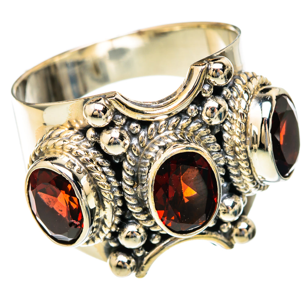 Garnet Rings handcrafted by Ana Silver Co - RING103494