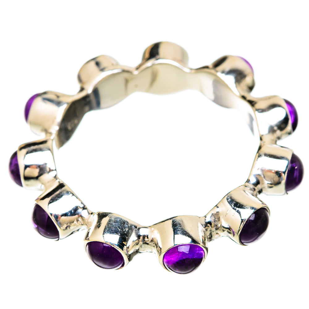 Amethyst Rings handcrafted by Ana Silver Co - RING103498 - Photo 2
