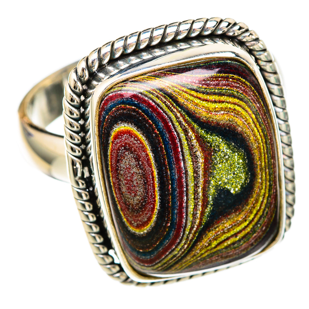 Bullseye Jasper Rings handcrafted by Ana Silver Co - RING103518