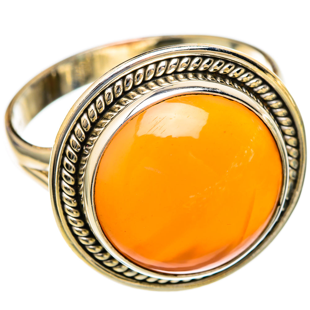 Sunstone Rings handcrafted by Ana Silver Co - RING103521 - Photo 2