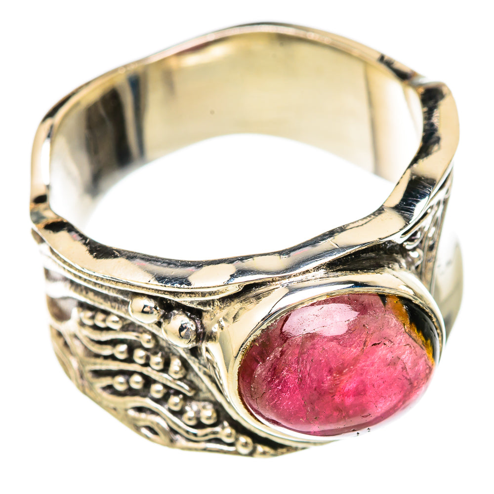 Pink Tourmaline Rings handcrafted by Ana Silver Co - RING103523 - Photo 2