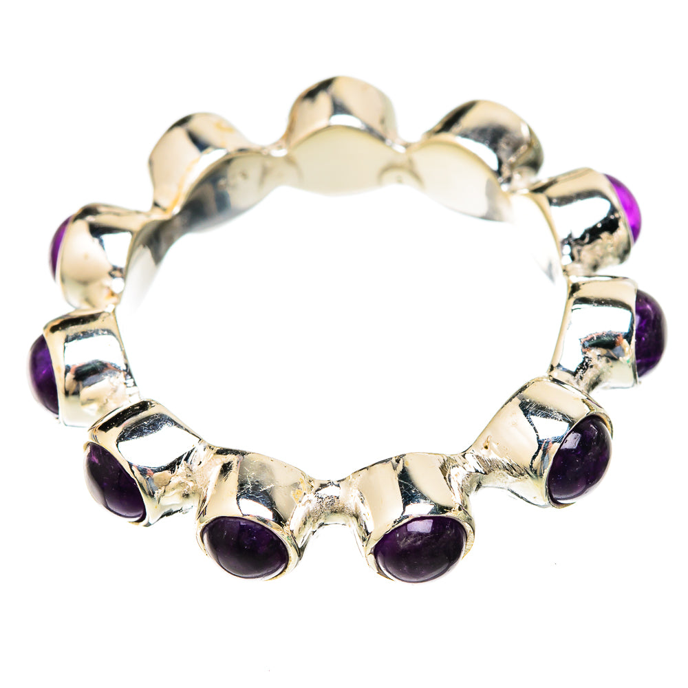 Amethyst Rings handcrafted by Ana Silver Co - RING103526 - Photo 2