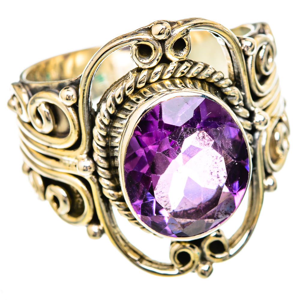 Amethyst Rings handcrafted by Ana Silver Co - RING103528