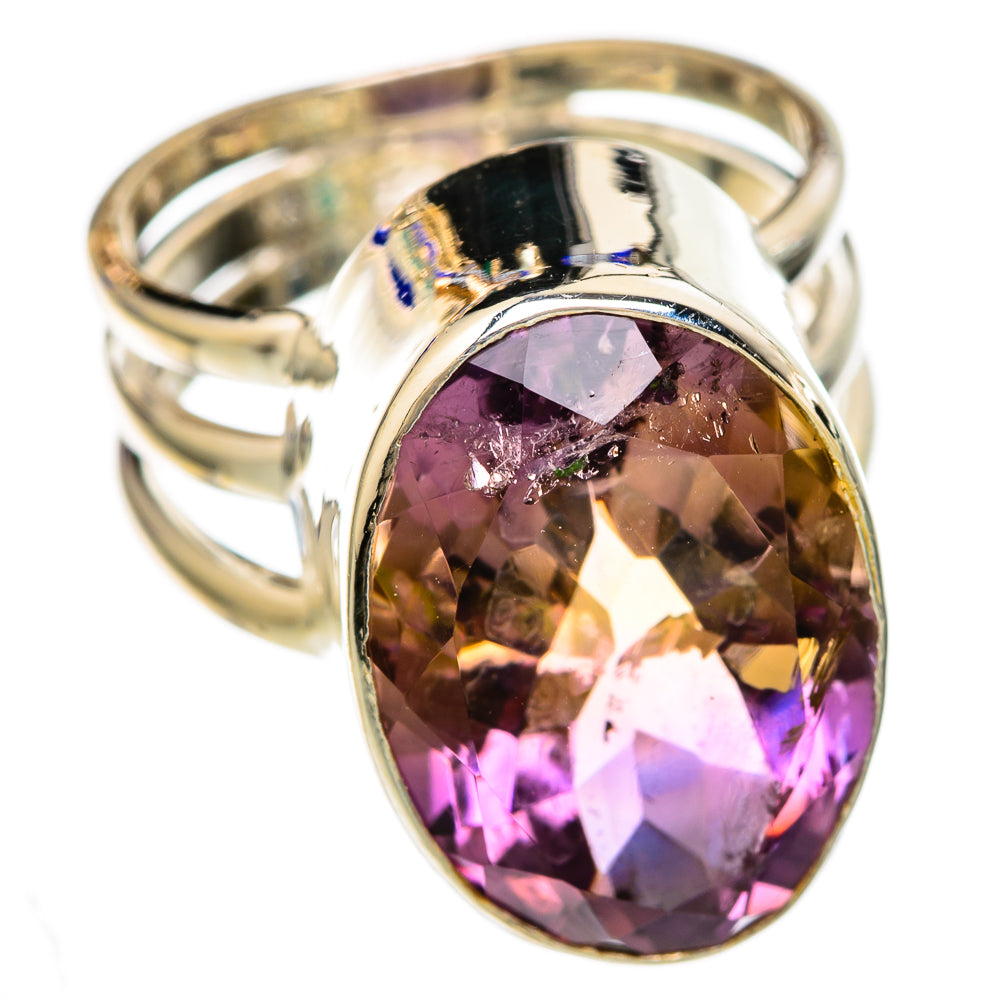 Ametrine Rings handcrafted by Ana Silver Co - RING103536