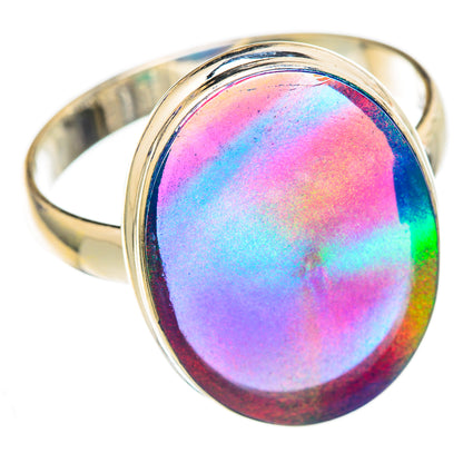 Aura Opal Rings handcrafted by Ana Silver Co - RING103542 - Photo 2